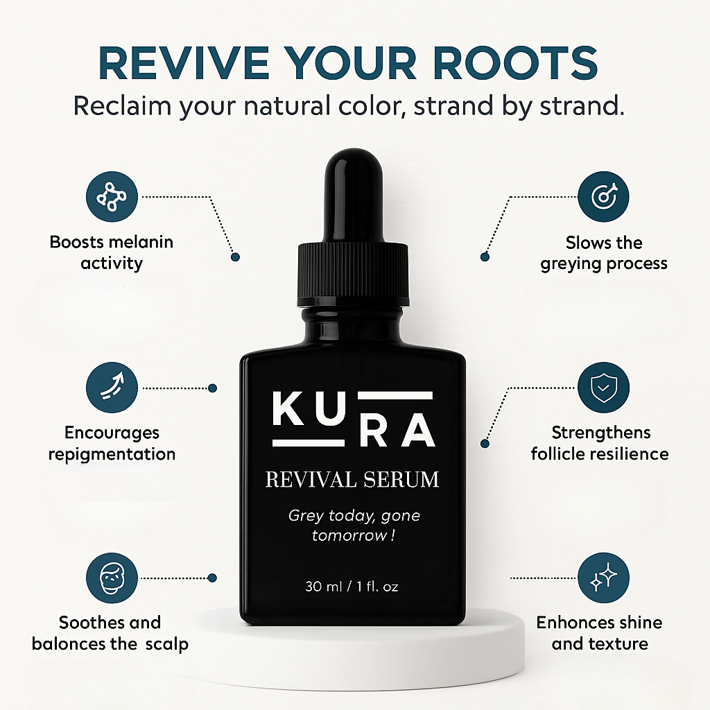 Revival Serum｜Anti-Gray Hair Treatment